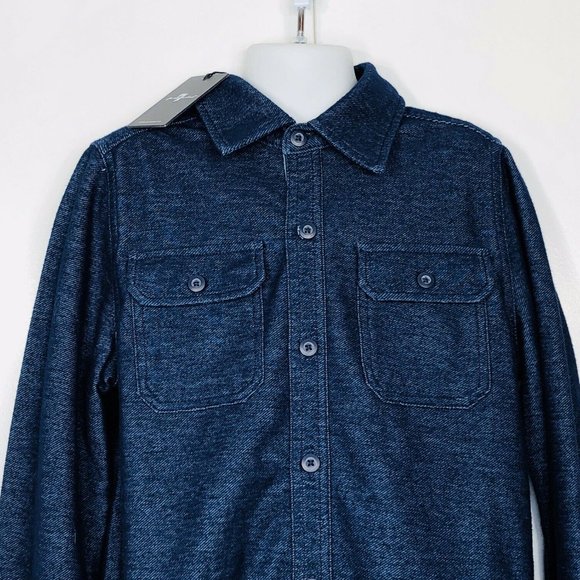 7 For All Mankind Girls’s Heather Gray Denim Knit - Picture 3 of 8